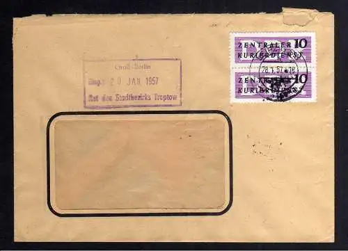 B2330 DDR ZKD 2x 6 Brief VEB (K) Elektro Kühlung Leipzig