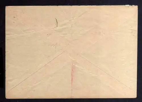 B2681 Brief ZKD 5a mit Marke ZKD 4b 1965 ZU neu verpacht Ministerium des Innern