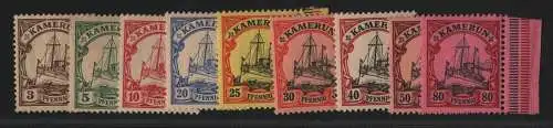 B3703 Kamerun 7 - 15 * ungebraucht Schiffszeichnung Pfennigwerte