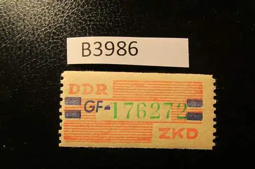 B3986 DDR ZKD B 27 GF ** Original postfrisch