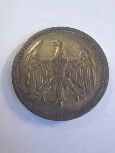 B50159 3 Mark Weimar 1924 A Jaeger 312 Silber Kaiserreich
