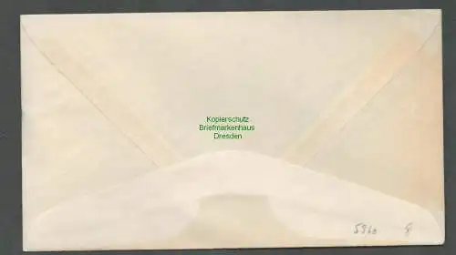 B5960 Brief USA Fallen Leaf Calif. 1948 First day of fall Martha Washington