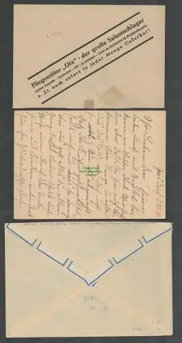 B6260 3x Brief Karte SBZ Gebühr bezahlt 1945 Gersdorf Bz. Chemnitz