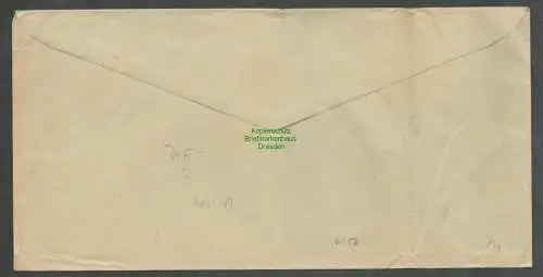 B6186 Brief SBZ Gebühr bezahlt 1945 Königs Wusterhausen
