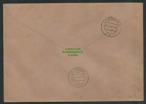 B6890 R-Brief Einschreiben Eilboten Esch-Alzig Alzette 1940 Luxemburg 10 11
