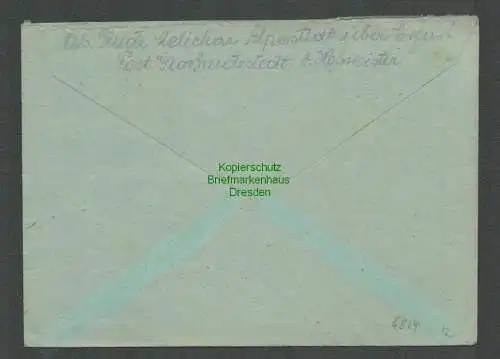 B6814 SBZ Thüringen Brief Großrudestedt 1946 nach Berlin