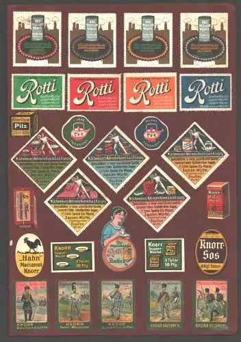 B7968 93 Reklamemarken Lebensmittel Silberstern Molkerei Lauterbach Hessen Lecki
