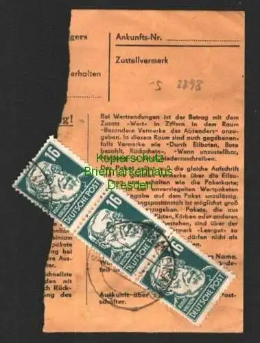 B8688 SBZ 3x 218, 4x 227 auf PKA Schönstedt bei Langensalza
