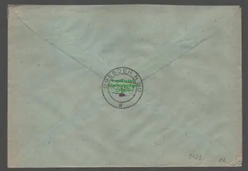 B9433 R-Brief Gebr. Hörmann A.-G. Hilden 1943