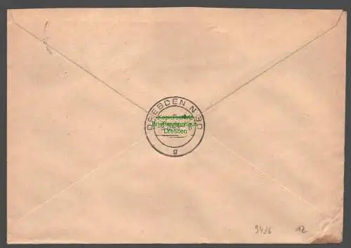 B9436 R-Brief Gebr. Hörmann A.-G. Hohenwestedt (Holst) 1943 Theodor Iwersen