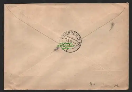B9640 R-Brief Gebr. Hörmann A.-G. Oldenburg (Oldenb) 1 407 J. B. Henschen Janßen