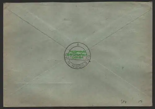B9811 R-Brief Gebr. Hörmann A.-G. Wuppertal-Barmen 1 a Robert Kannegiesser 1942