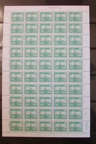 DDR 1973 Soz. Aufbau 10 Pf. 1843 I d RWZ L/I Reihenwertzahlen falsch von 20 Pf.
