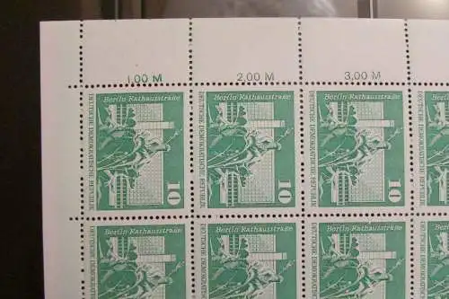 DDR 1973 Soz. Aufbau 10 Pf. 1843 I d RWZ L/I Reihenwertzahlen falsch von 20 Pf.