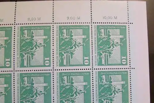 DDR 1973 Soz. Aufbau 10 Pf. 1843 I d RWZ L/I Reihenwertzahlen falsch von 20 Pf.