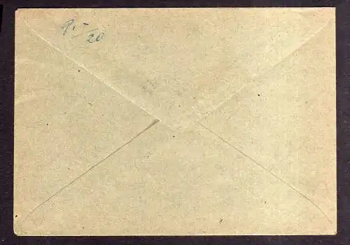 h1647 Handstempel Bezirk 16 Weimar 2 3x 8 Pfg. Der Ministerpräsident des Landes