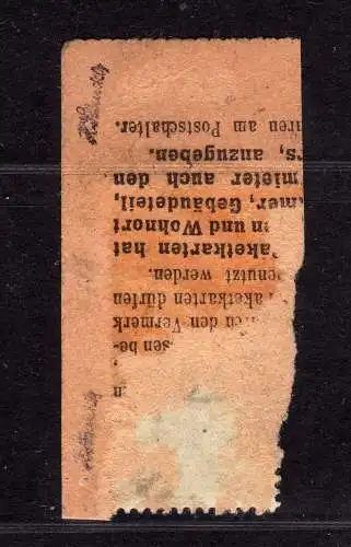 h2423 Handstempel Bezirk 29 42 Tangerhütte 2x 80 Pfg. 180 PKA geprüft