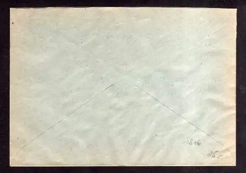 h1876 Handstempel Bezirk 3 Berlin 4 05.7.48 Brief Sanitär Bedarf und Hygiene Pec
