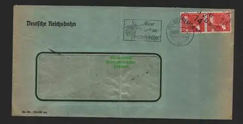 h4059 SBZ Bezirkshandstempel Bezirk 14 Bautzen Fensterbrief Deutsche Reichsbahn