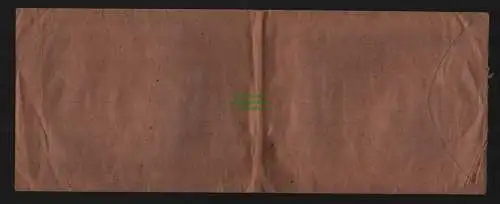 h4037 SBZ Bezirkshandstempel Bezirk 41 Aktenbrief Forstamt Olbernhau - Dresden