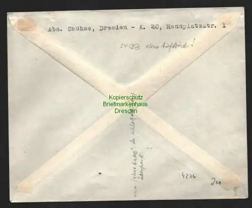 h4276 SBZ 190 senkr. Paar mit und ohne Maschinenaufdruck geprüft Hall Fl und F.