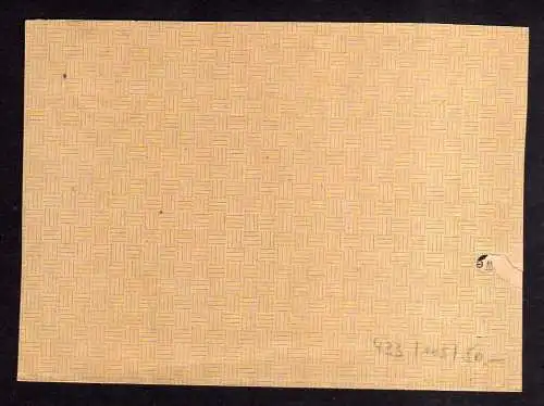 h433 Faltbrief Handstempel Bezirk 41 Werdau 3x 8 Pfg 8.7.48 Herren Kleidung Unif