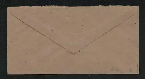 h5552 SBZ Handstempel Bezirk 14 Brief Kreischa 2x 12 Pfg. mit Teil HAN 47 1