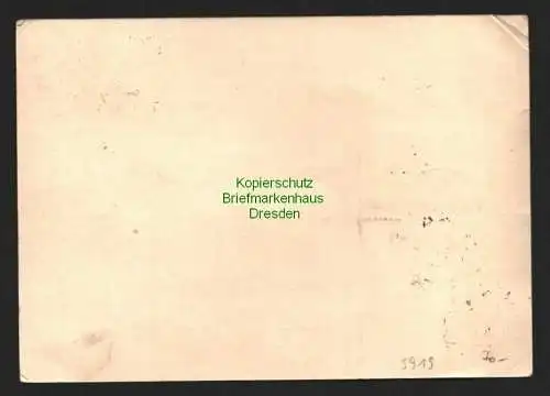 h5919 SBZ Handstempel Bezirk 16 Jena Einschreiben R633 Auslandspostkarte