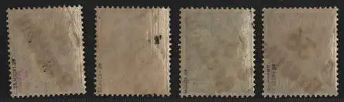 h6624 SBZ Handstempel Bezirk 36 Neuzittau 4 Werte ** / * gepr. BPP 80 Pfg. *