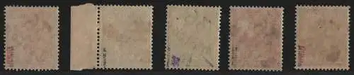 h6717 SBZ Handstempel Bezirk 36 Teltow 5 Werte ** postfrisch gepr. BPP