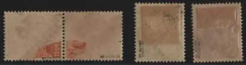 h6579 SBZ Handstempel Bezirk 36 Neuenhagen 4 Werte * gepr. BPP 24 Pfg. kurioser