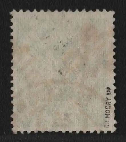 h6531 SBZ Handstempel Bezirk 36 Luckenwalde 84 Pfg. Ziffer gestempelt gepr. BPP