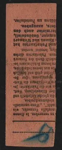 h6532 SBZ Handstempel Bezirk 36 Luckenwalde 5, 30, 45 Pfg. Ziffer PKA gepr. BPP