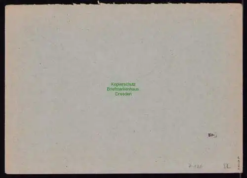 h7126 SBZ Handstempel Bezirk  14 Brief Dresden 30 gepr. BPP
