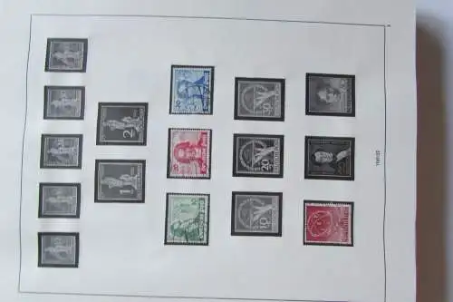 S494 Sammlung Westberlin 1955 - 1990 postfrisch + gestempelt komplett 61-63, 64