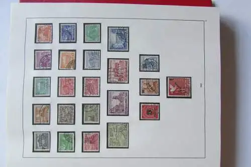 S494 Sammlung Westberlin 1955 - 1990 postfrisch + gestempelt komplett 61-63, 64