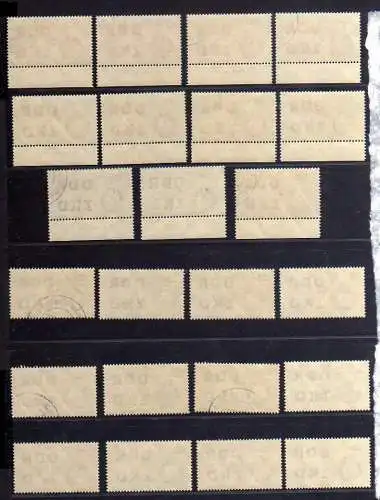 S128 DDR Dienst Ausgabe C ZKD C 31 - 45 ungültig gestempelt komplett 84 Werte  