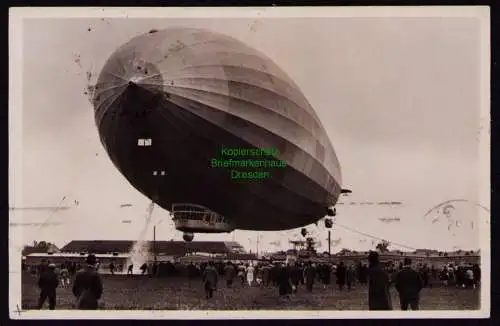 B18951 Postkarte DR Deutsches Reich 455 1932 Anschlussflug zu 2. Südamerikafahrt