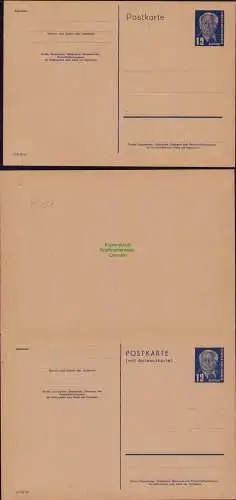 B21599 DDR Ganzsache P 50 P 51 ungebraucht