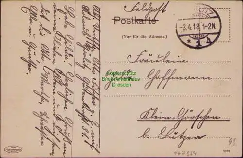 162954 AK Görlitz Neissepartie in der Altstadt 1918