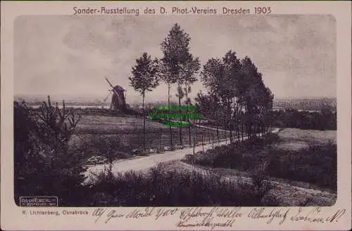 162988 AK Sonder Ausstellung des Phot. Vereins Dresden 1903 Osnabrück