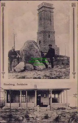 162838 AK Heseberg Jerxheim 1921 Aussichtsturm