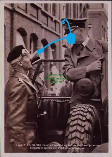 166328 AK Photo Hoffmann München Karte W 35 Luxemburg 1940 Fregattenkapitän