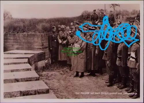 166335 AK Photo Hoffmann München Karte W 36 Der F Ehrenfriedhof in Langemarck