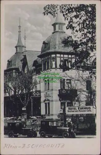 166343 AK Dresden Kleinzschachwitz Hotel Kurhaus Restaurant Pension 1930