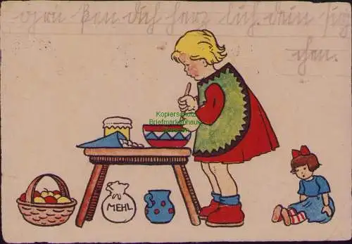 166168 AK Breslau spielendes Kind Künstlerkarte 1942