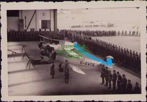 165940 kleines Foto Deutsches Reich 2. Weltkrieg Fliegerschule Focke-Wulf FW44