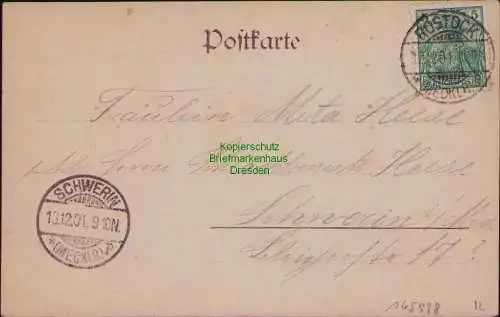 165998 AK Rostock i. M. 1901 Kröpeliner Tor