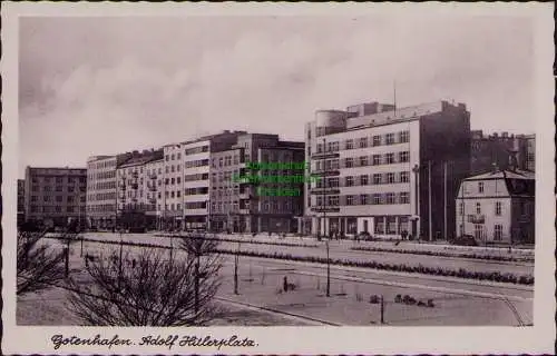 163056 AK Gotenhafen Gdynia Gdingen 1942 AH Platz