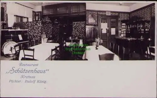 163165 AK Chrastava Kratzau Böhmen um 1930 Jazzkapelle Restaurant Schützenhaus
